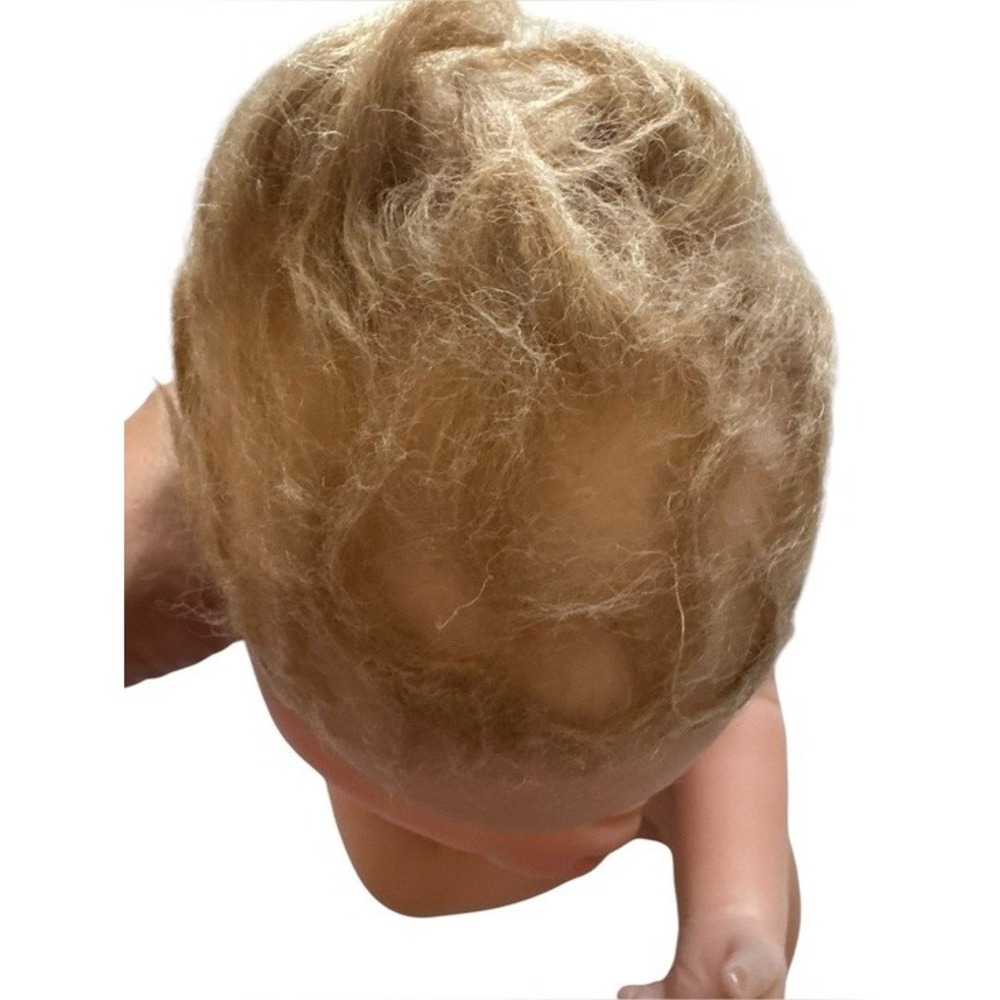 Linda Murray Baby Doll ADG Blue Eyes Cloth Body Vinyl Limbs Blonde Hair - Picture 11 of 16